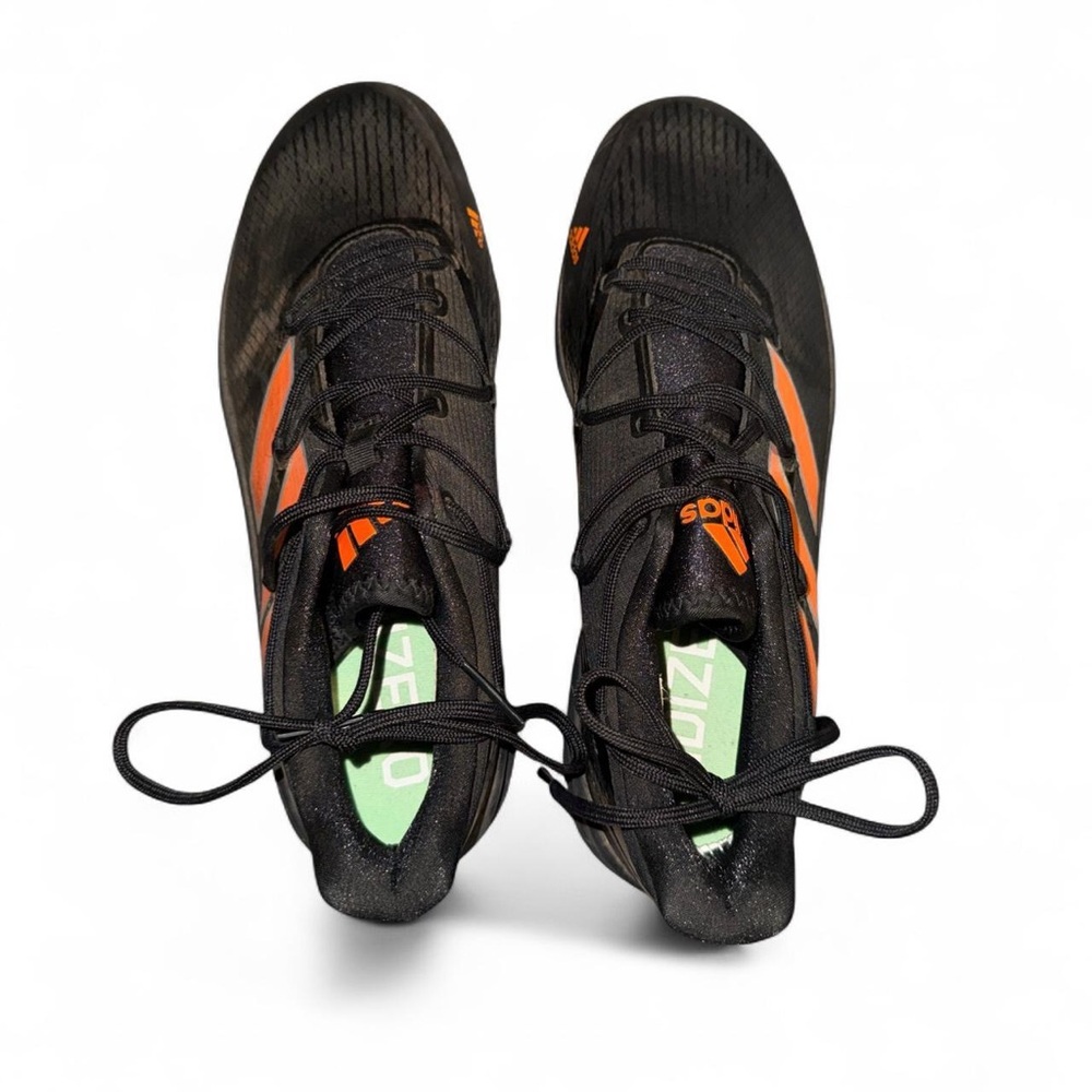 Adidas Adizero Afterburner 8 black men’s baseball cleats 
US men’s size 9.5